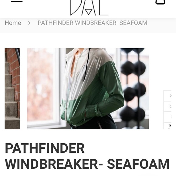 Brand new Dae Pathfinder Seafoam Windbreaker - Picture 7 of 8
